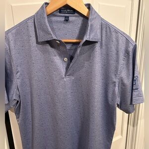 Peter Millar Blue Polo TPC Scottsdale